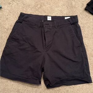 GAP chino shorts NWOT black